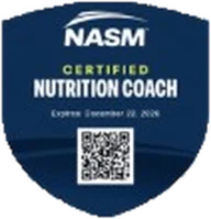 NASM Certified Nutrition Coach badge